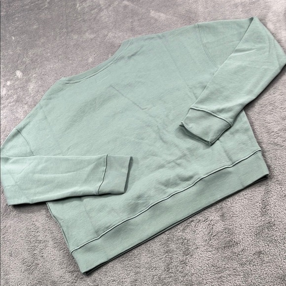 NEW PACT S 100% Organic Cotton Green Herbs Graphic Slouchy Sweatshirt Crew Women - Picture 11 of 11